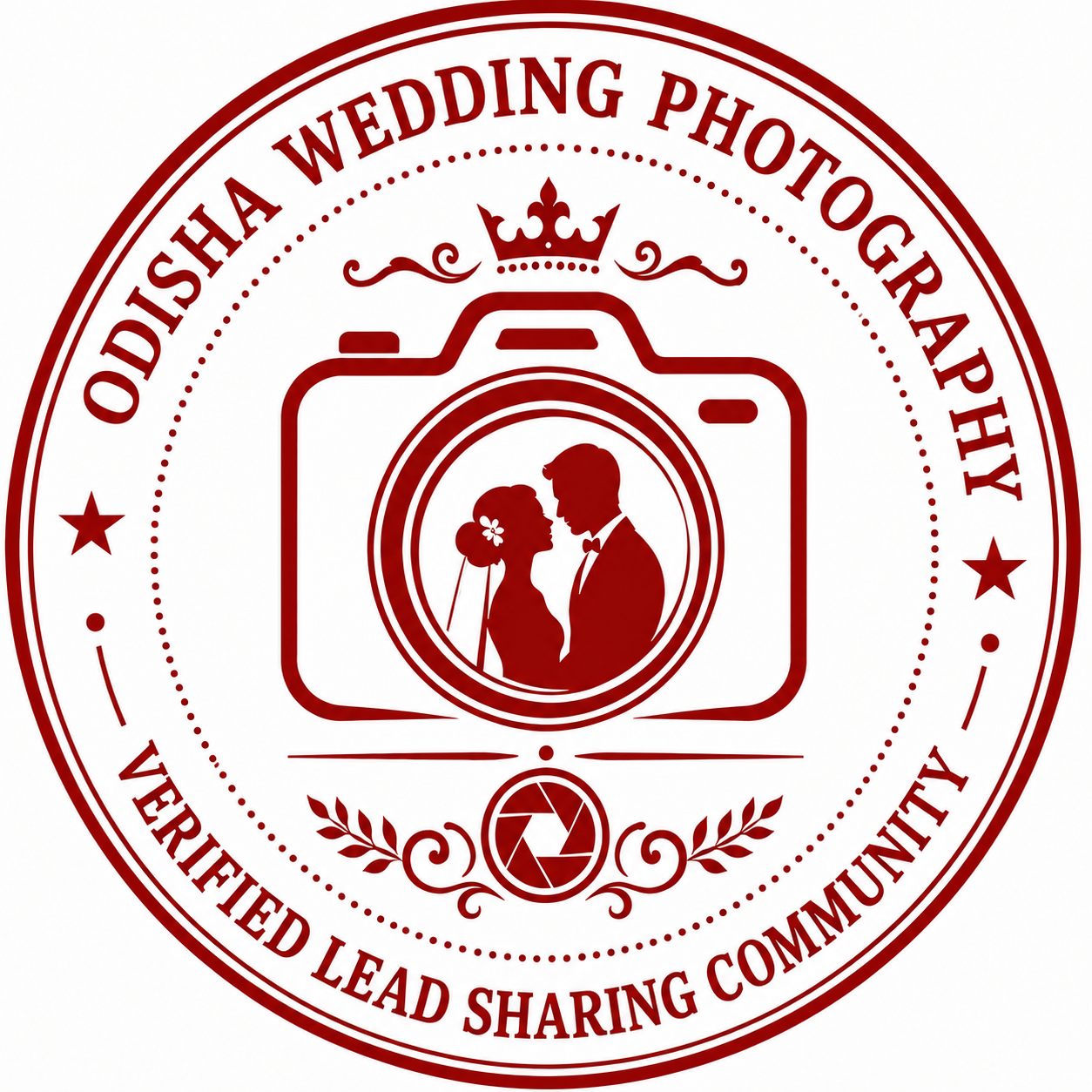 Official seal of the Odisha Wedding Photography Verified Lead Sharing Community
